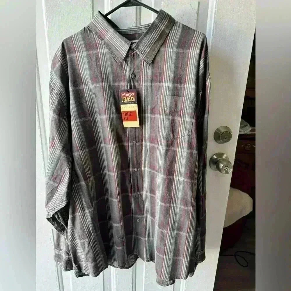 NWT, Wrangler men’s shirt, size 3XL
